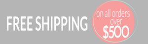 Free shipping over $500